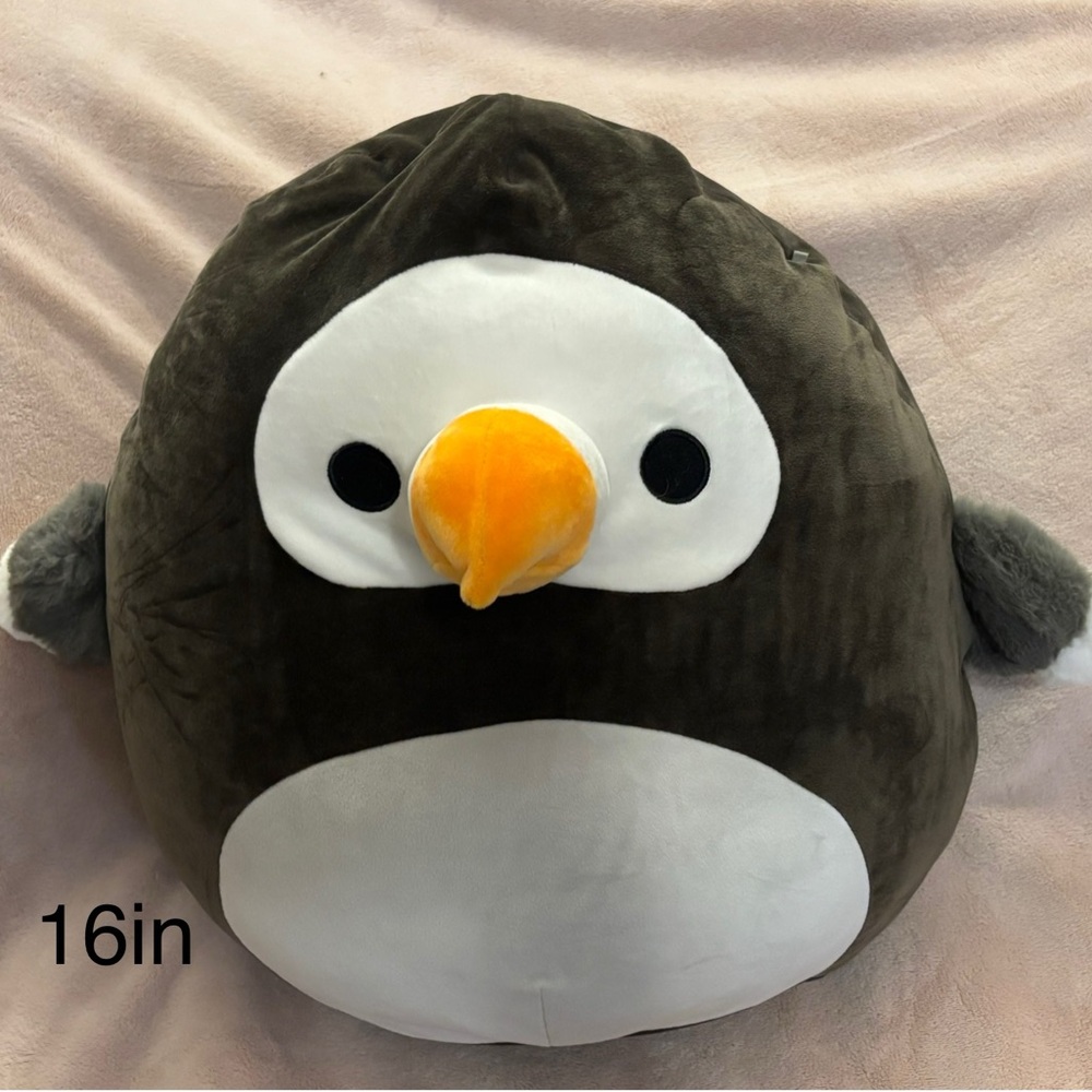 Squishmallows Brown and White Penguin Plush